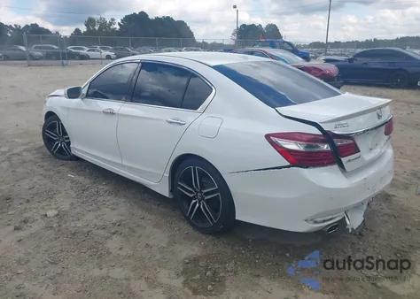 2017 Honda Accord Touring V6 z USA, uszkodzony, nr VIN 1HGCR3F98HA023673